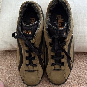 Piloti  (10)Men's Black and Brown  leather suede drivingShoes